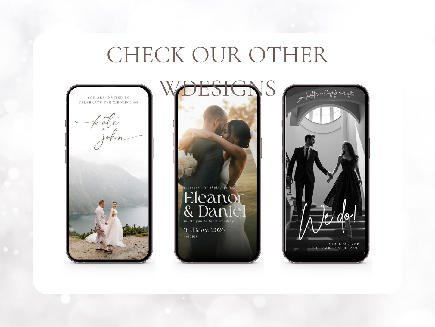 Elegant Animated Save the Date