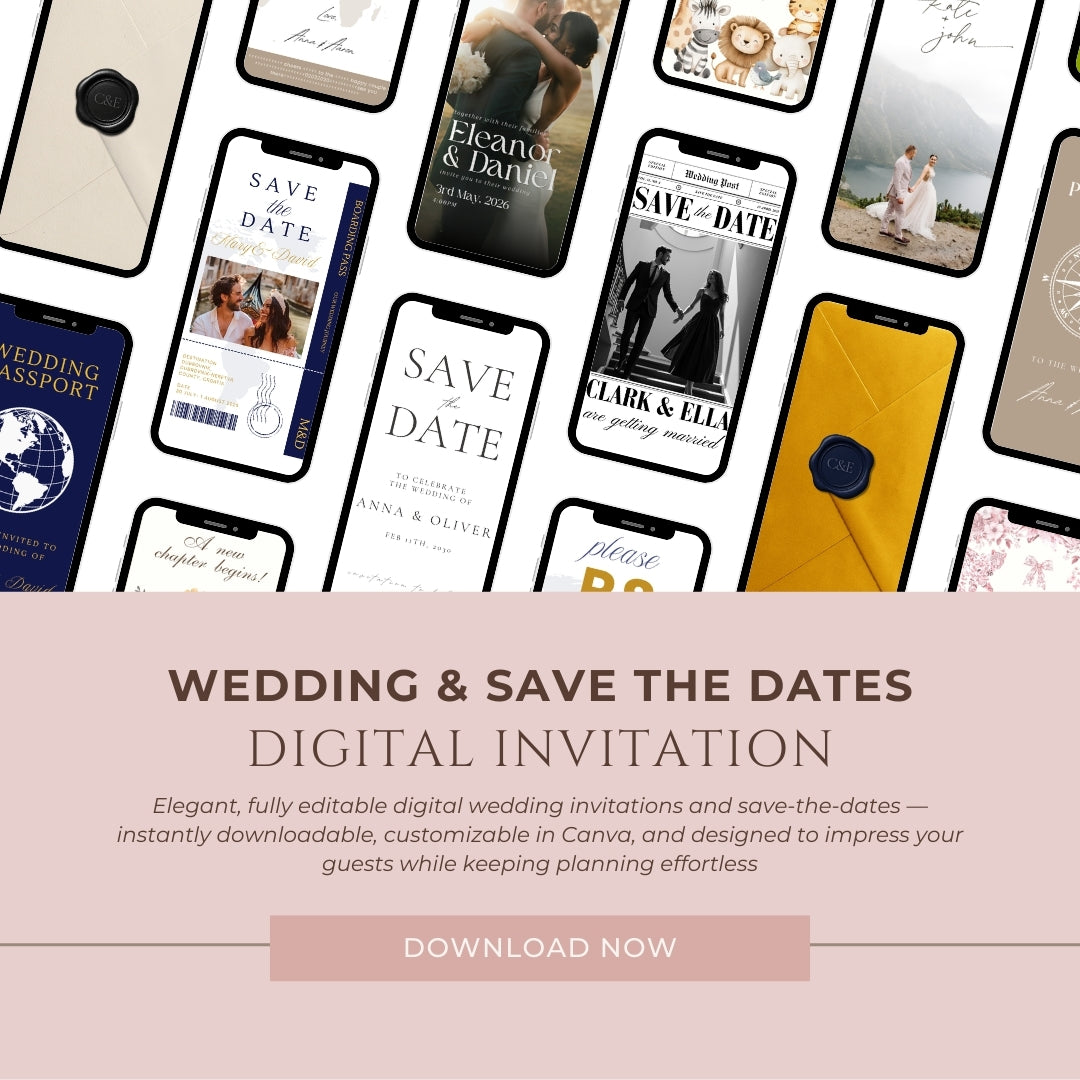 Digital Wedding Invitations