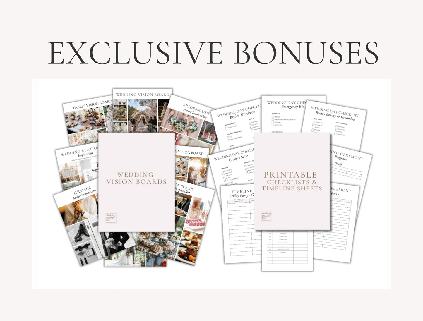 All-In-One 42 TABS PRO Wedding Planner Spreadsheet