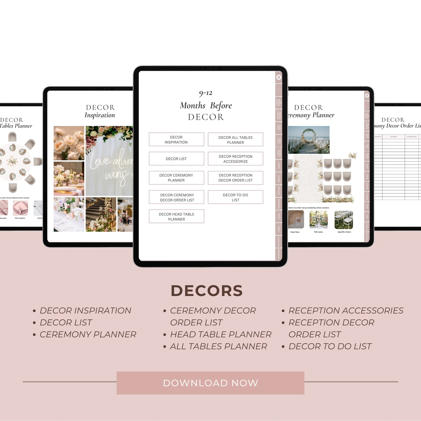 Goodnotes & Notability Digital 600 Page Wedding Planner Bundle