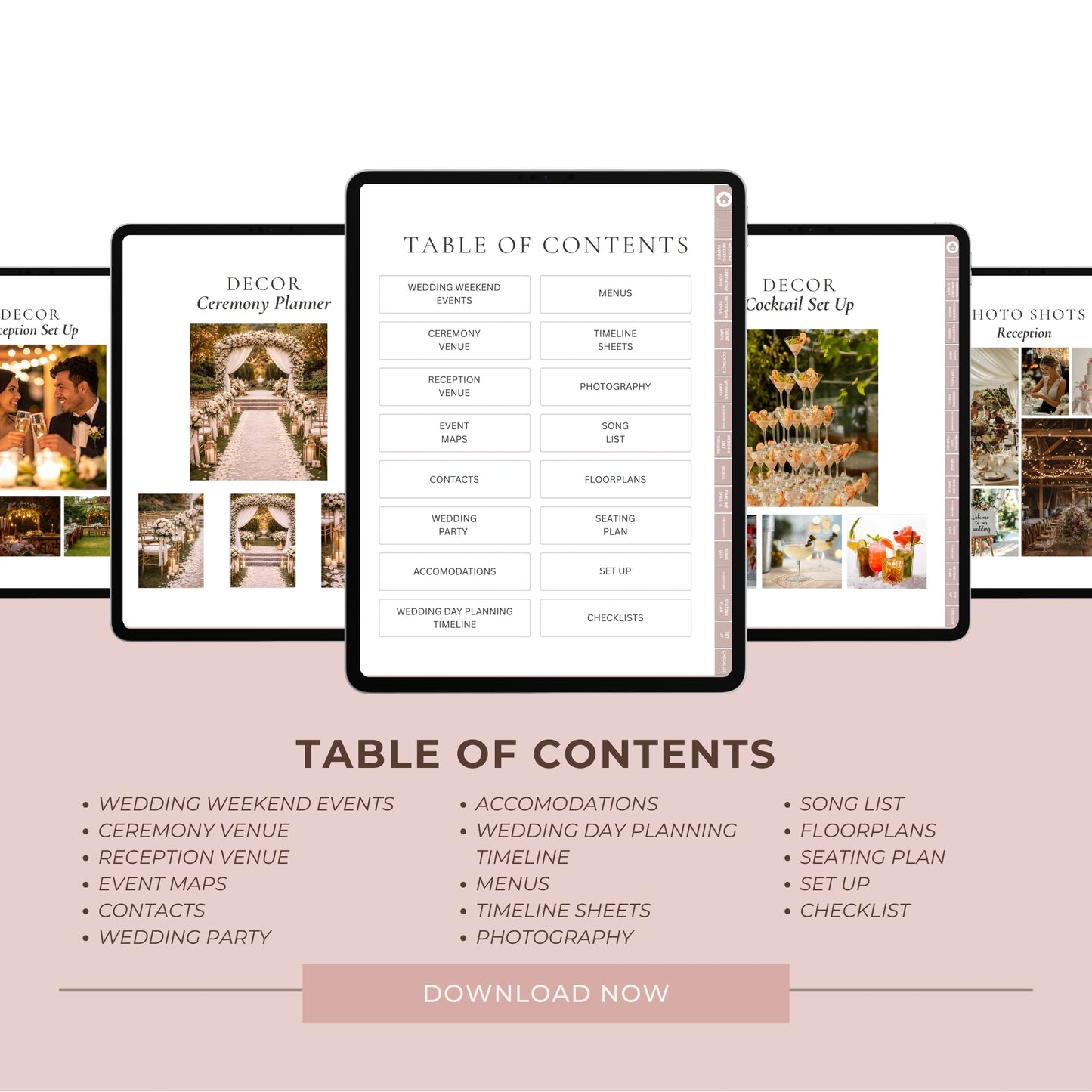 Goodnotes & Notability Digital 600 Page Wedding Planner Bundle