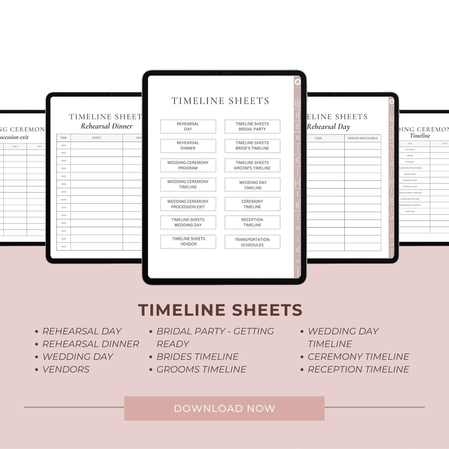 Goodnotes & Notability Digital 600 Page Wedding Planner Bundle