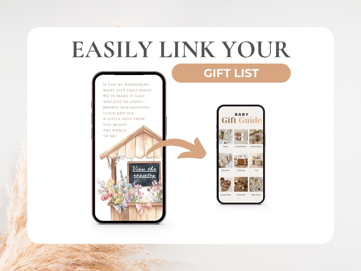 Rustic Boho “She’s Off the Market” Digital Invite – Online RSVP