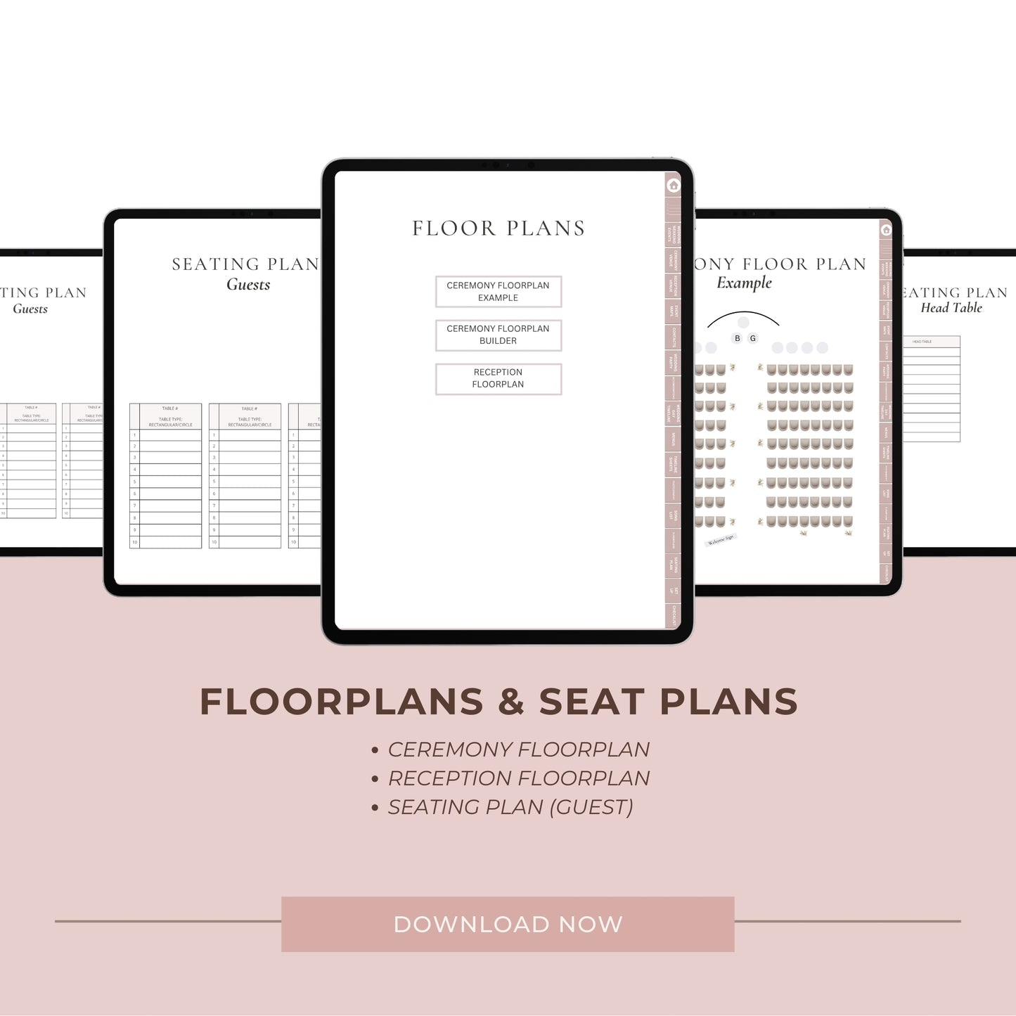 Goodnotes & Notability Digital 600 Page Wedding Planner Bundle