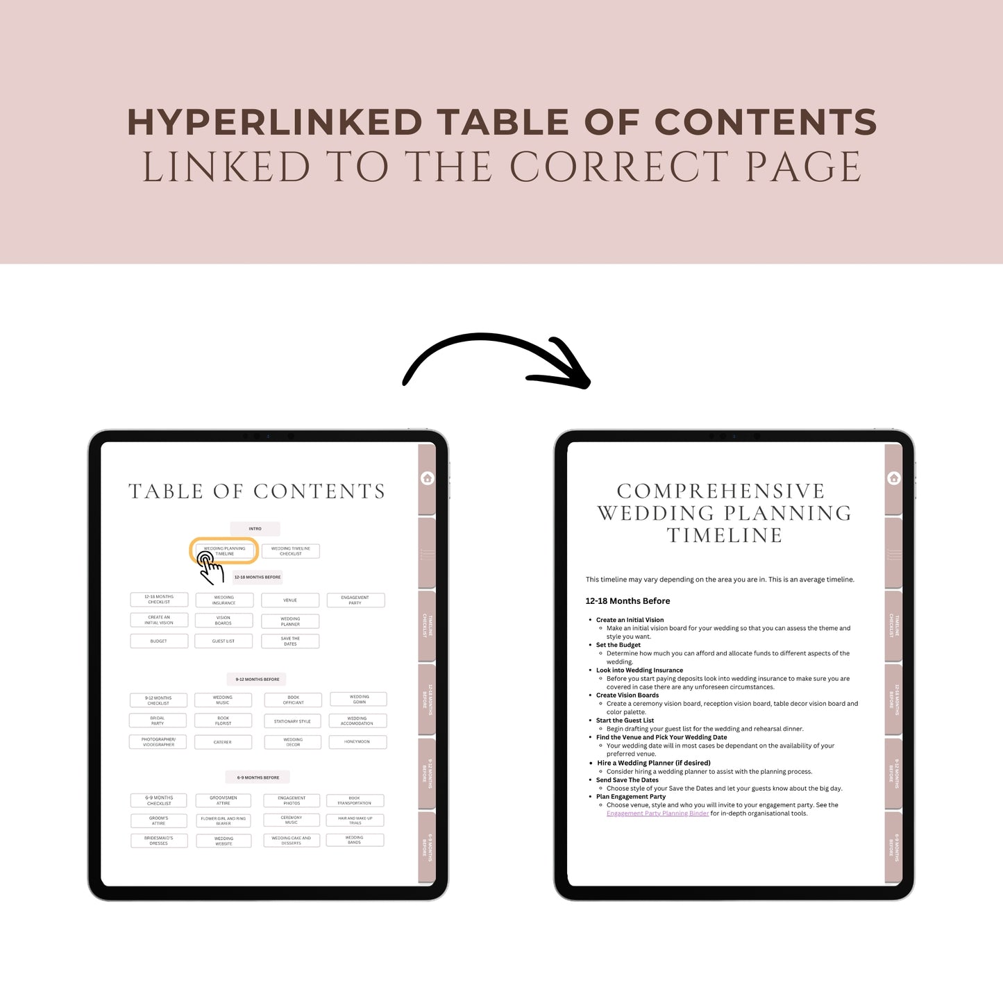 Goodnotes & Notability Digital 600 Page Wedding Planner Bundle