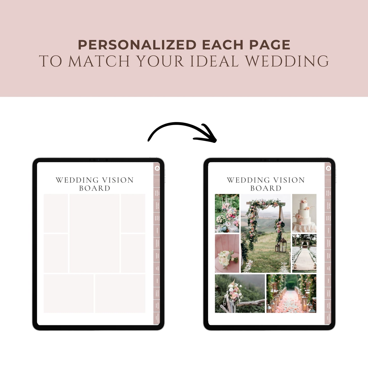 Goodnotes & Notability Digital 600 Page Wedding Planner Bundle