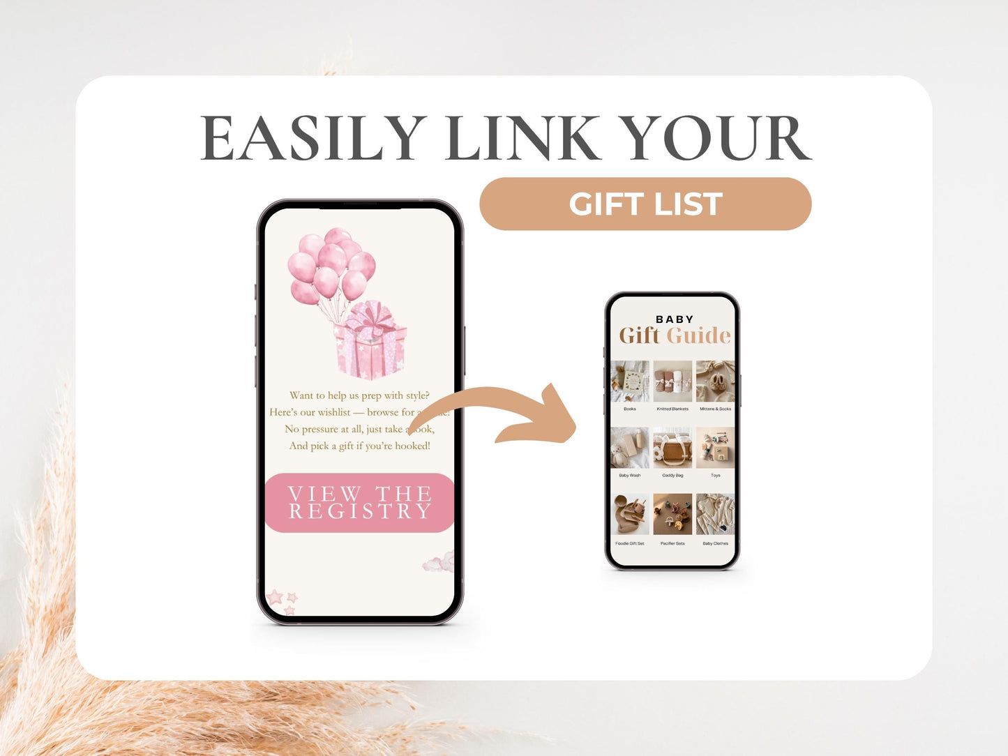 We Can Bearly Wait Pink Teddy Bear Baby Shower Invitation + RSVP Tracker