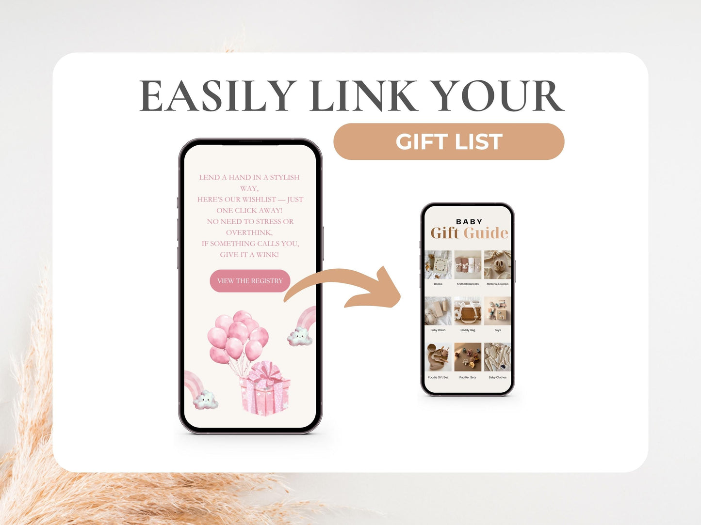 We Can Bearly Wait Pink Teddy Bear Baby Shower Invitation + RSVP Tracker